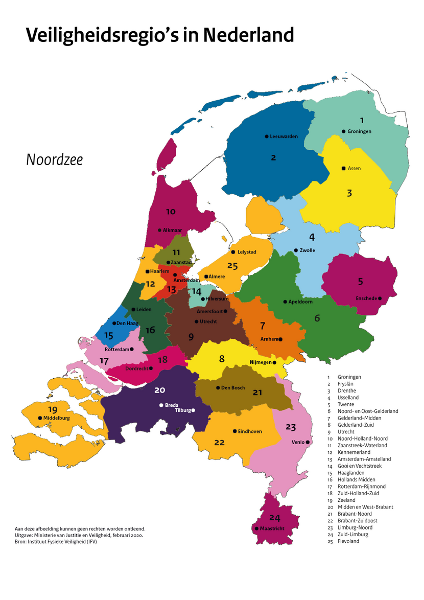Schrijf een brief laat staan Onderdompeling Safety regions in The Nederlands - Nick's Blog and Digital Garden